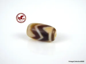 BUY!Antique, Powerful and small agate bead Dzi, Tibetan DZI "Mountain Peak" high energy bead, Tibetan agate bead, tribal Dzi beads